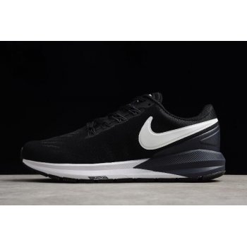Nike Air Zoom Structure 22 Black White-Gridiron AA1636-002 Shoes